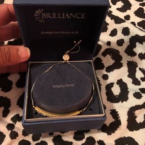 STERLING SILV BRACELET NWT & SWAROVSKI CRYSTALS